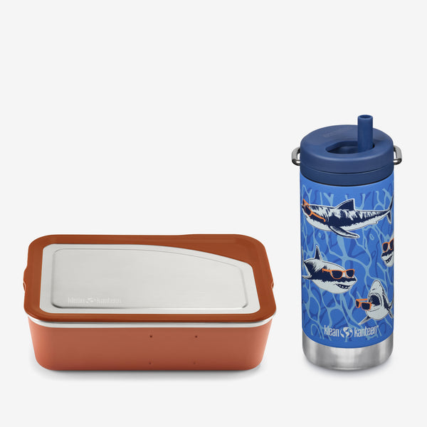 Kid’s Lunch Box and Water Bottle Set - KleanKannteen