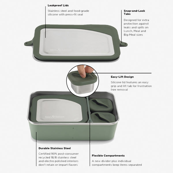 34oz Rise Food Box – Meal - KleanKannteen