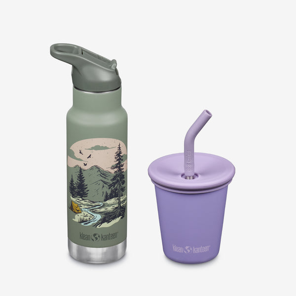 Kid’s Sippy Cup and Water Bottle Set - KleanKannteen