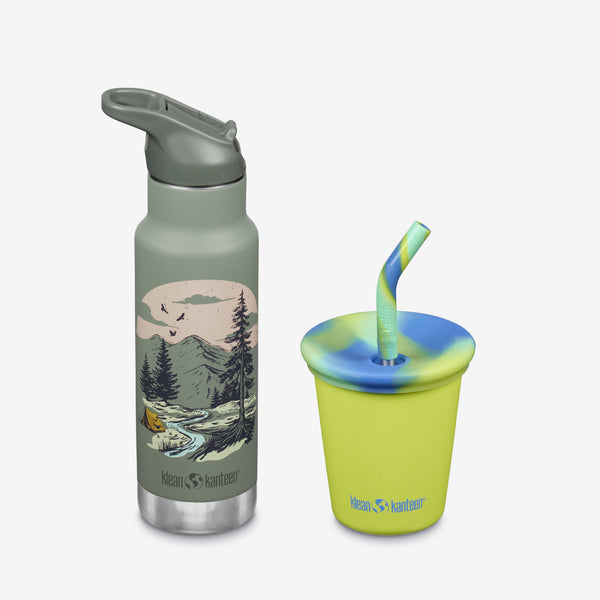 Kid’s Sippy Cup and Water Bottle Set - KleanKannteen