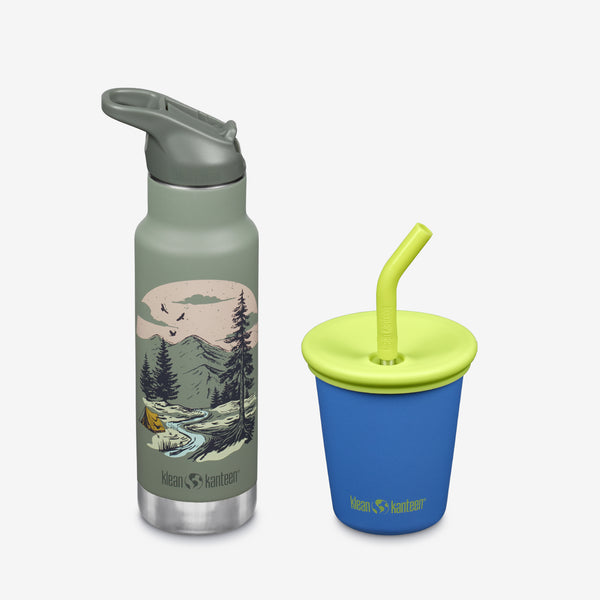 Kid’s Sippy Cup and Water Bottle Set - KleanKannteen