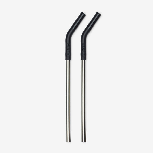 Straw 2-Pack – Black – SALE - KleanKannteen